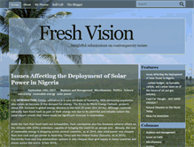 Tablet Screenshot of freshvision.com.ng